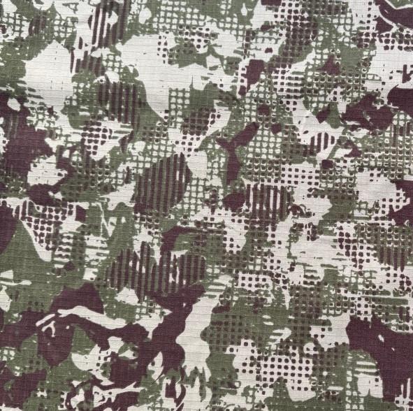 Forest Camouflage Fabric